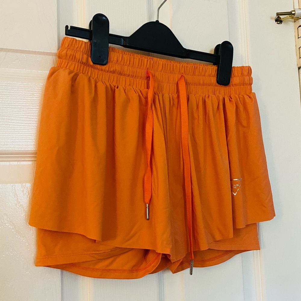 Orange Workout Shorts
